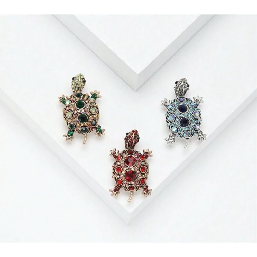 Turtle Brooch - Picture 3 of 5